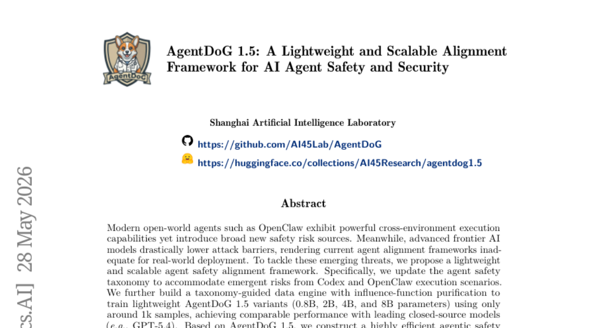 轻量对齐框架治AI Agent安全