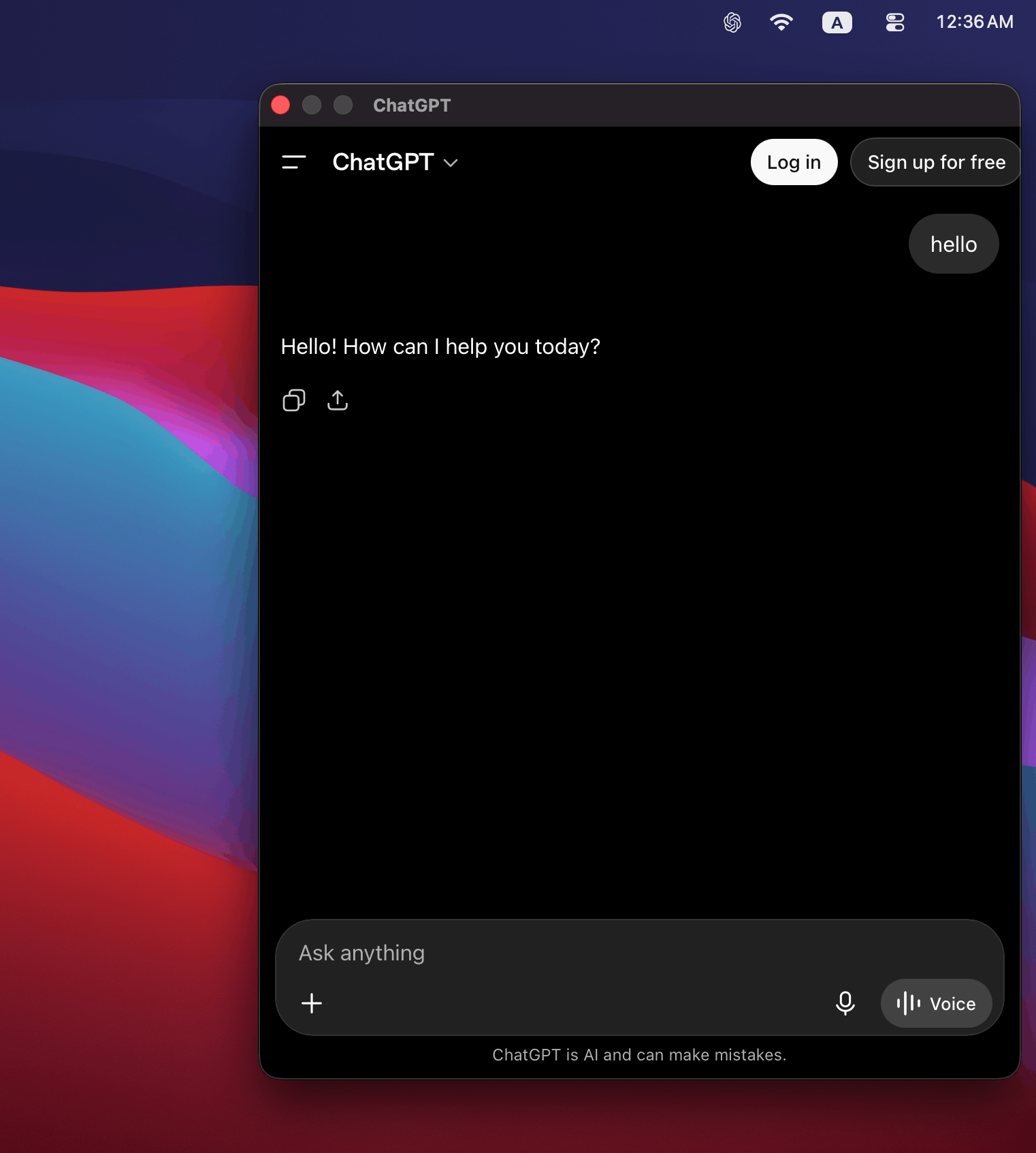 Mac 全局浮窗一键唤起 ChatGPT