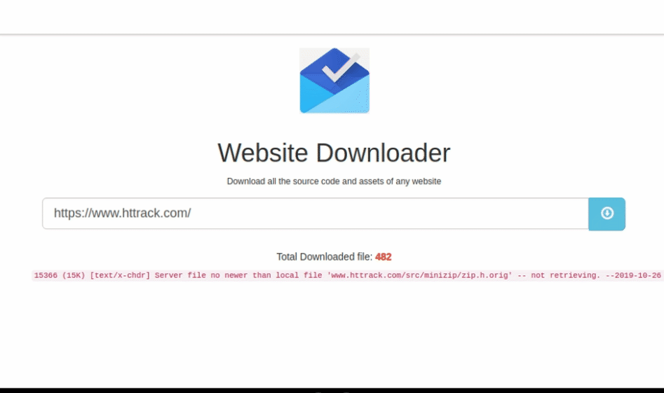 一键扒站神器：wget 套壳离线浏览