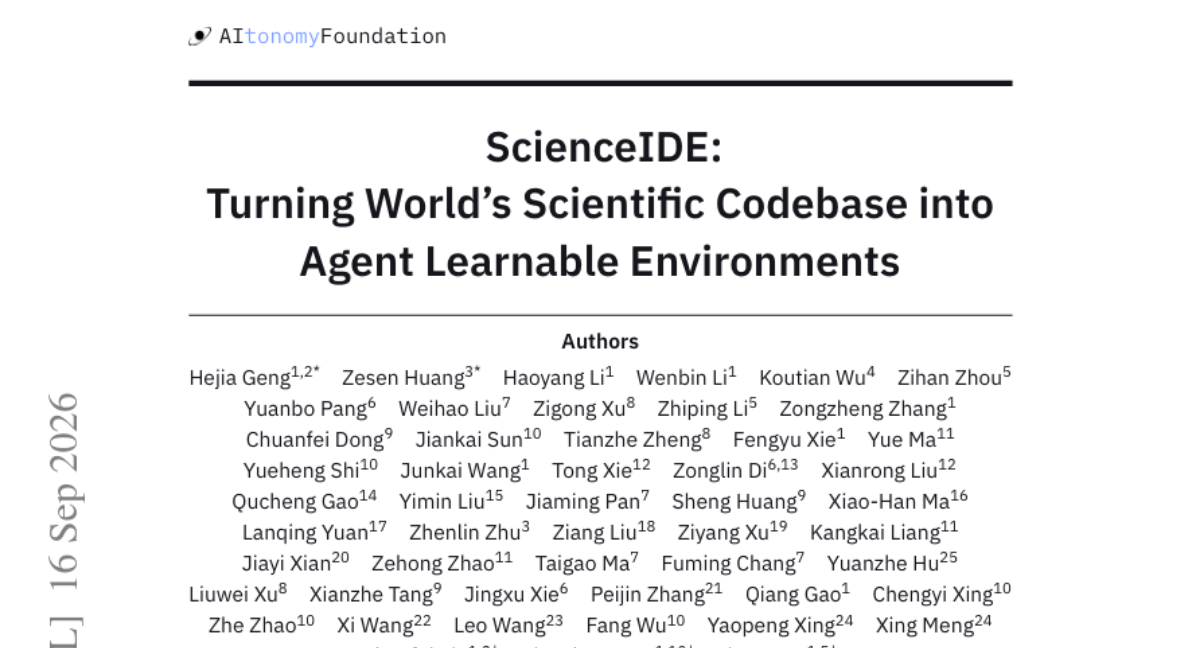 把科学代码库变成AI训练场